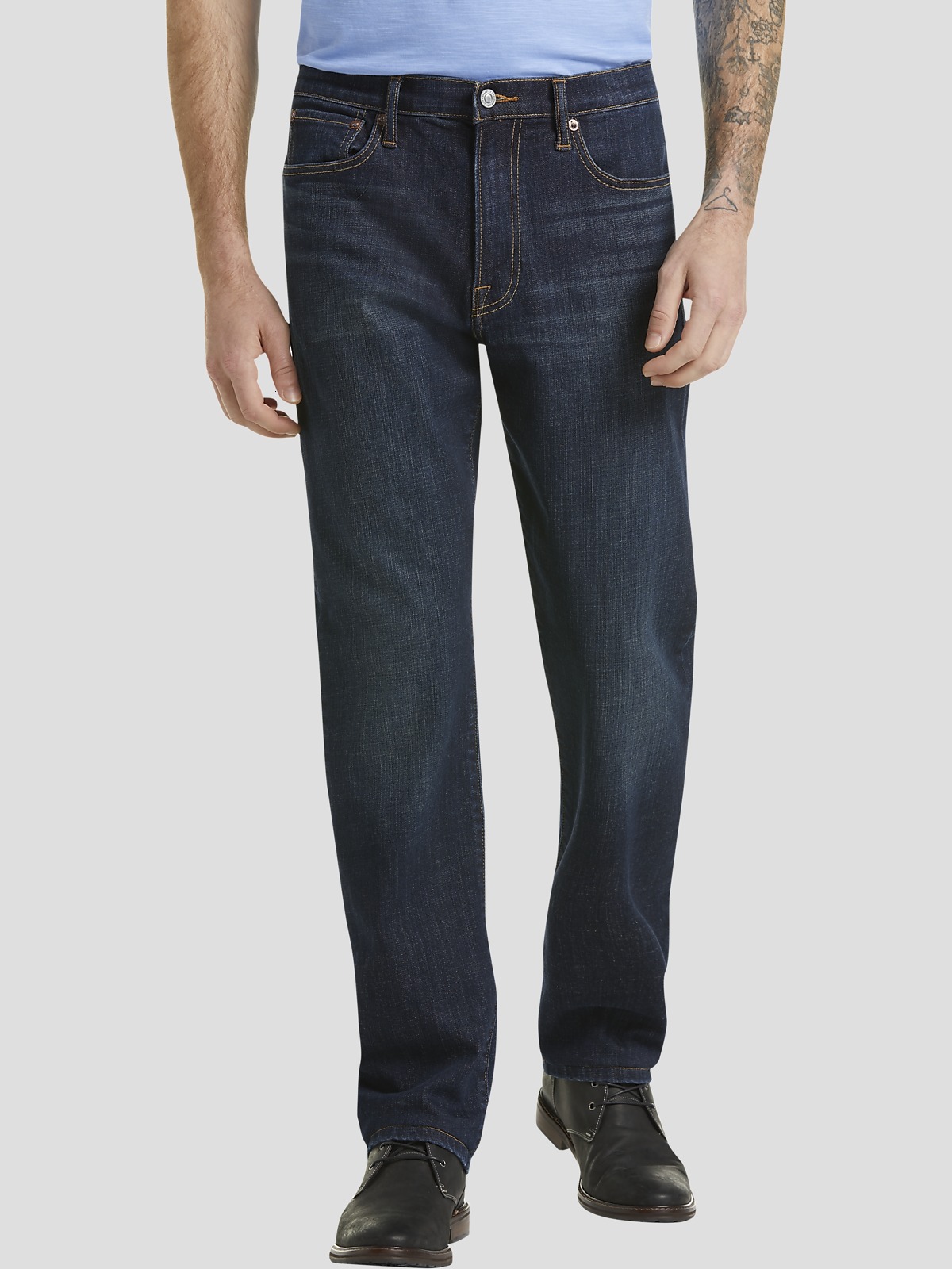 Men's wearhouse lucky jeans best sale