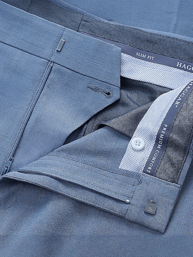 Haggar Premium Comfort Slim Fit Flat Front Dress Pant
