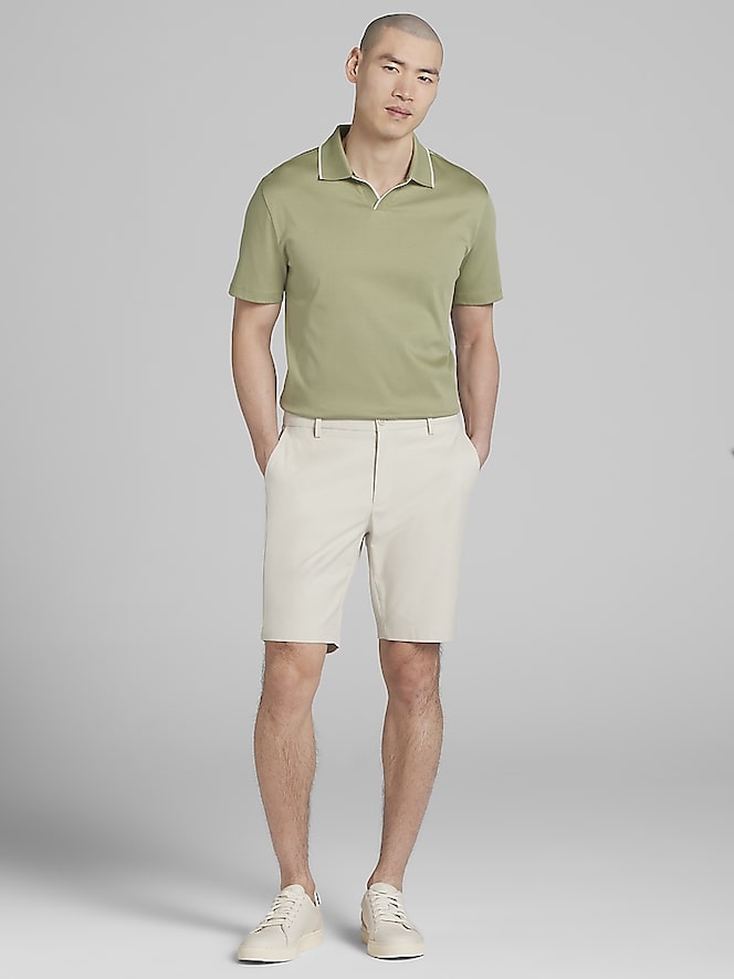 Awearness Kenneth Cole Slim Fit Performance Flex Shorts