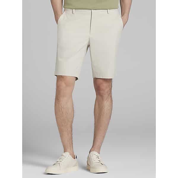 Awearness Kenneth Cole Men's Slim Fit Performance Flex Shorts Tan - Size: 50 TMW21WU50423