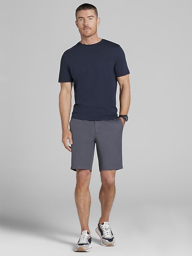 Awearness Kenneth Cole Slim Fit Performance Flex Shorts