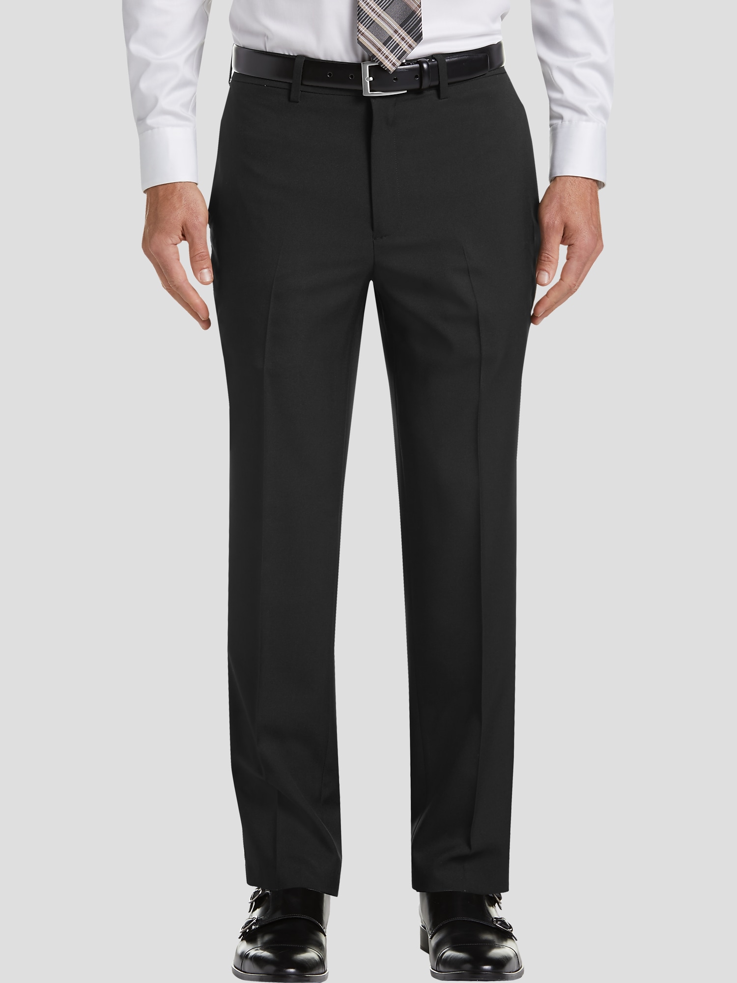 Haggar Premium Comfort Slim Fit Flat Front Dress Pant