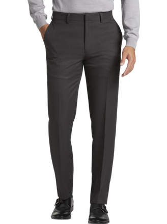 Haggar H26 Men's Tailored Fit Premium Stretch Suit Pants - Black 30x30