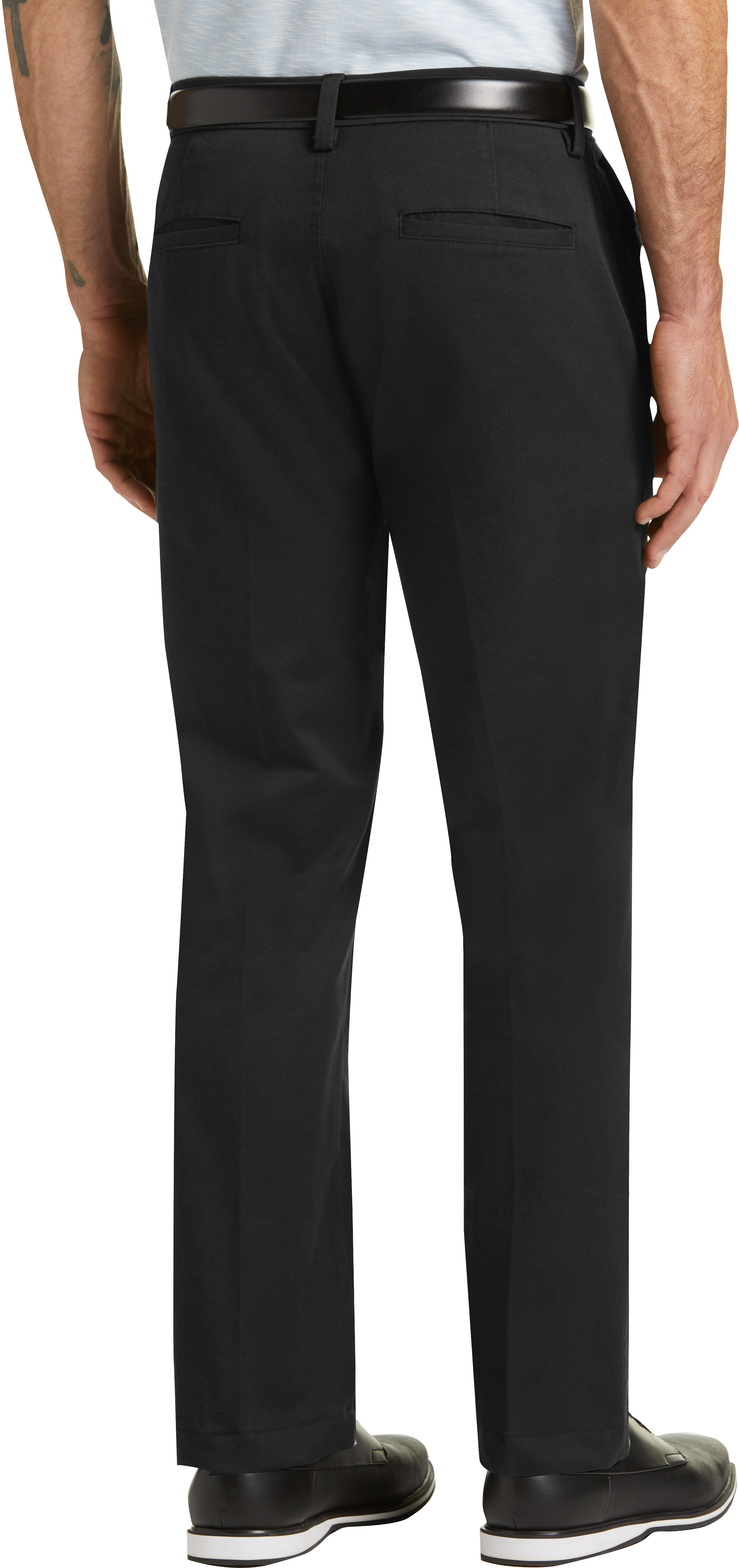 Iron Free Premium Khaki™ Straight Fit Flat Front Pant