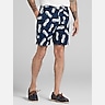 Paisley &Amp; Gray Slim Fit Linen Blend Shorts