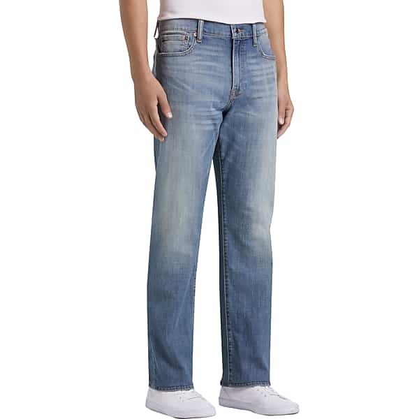 Lucky Brand Men's Classic Fit Tapered Leg Jeans Medium Wash - Size: 42W x 32L