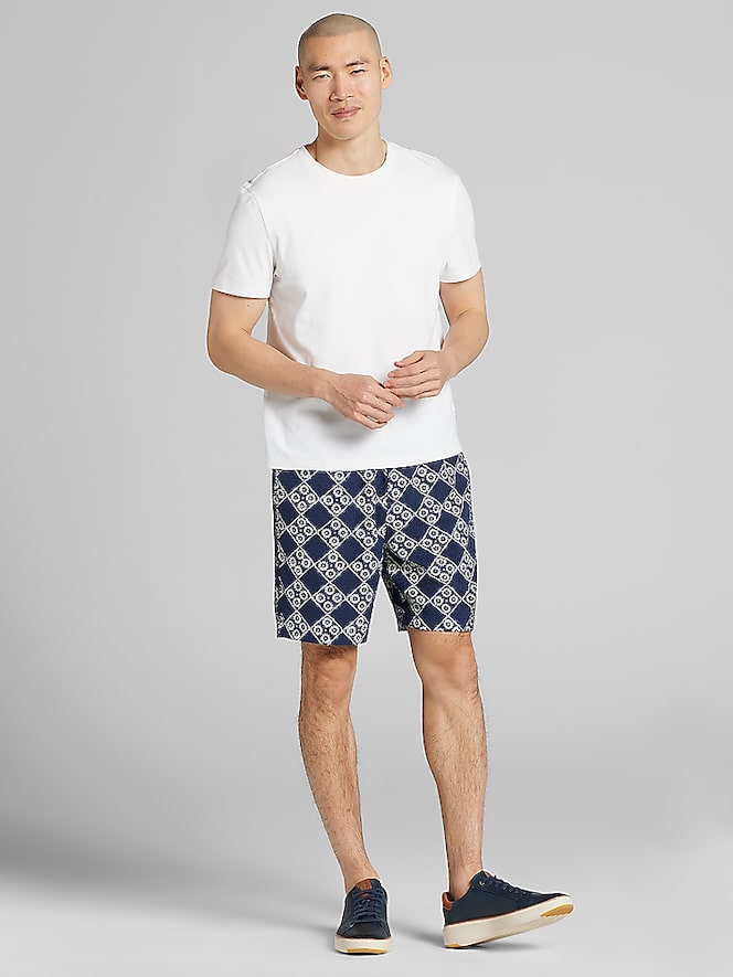 Joseph Abboud Modern Fit Diamond Dobby Shorts