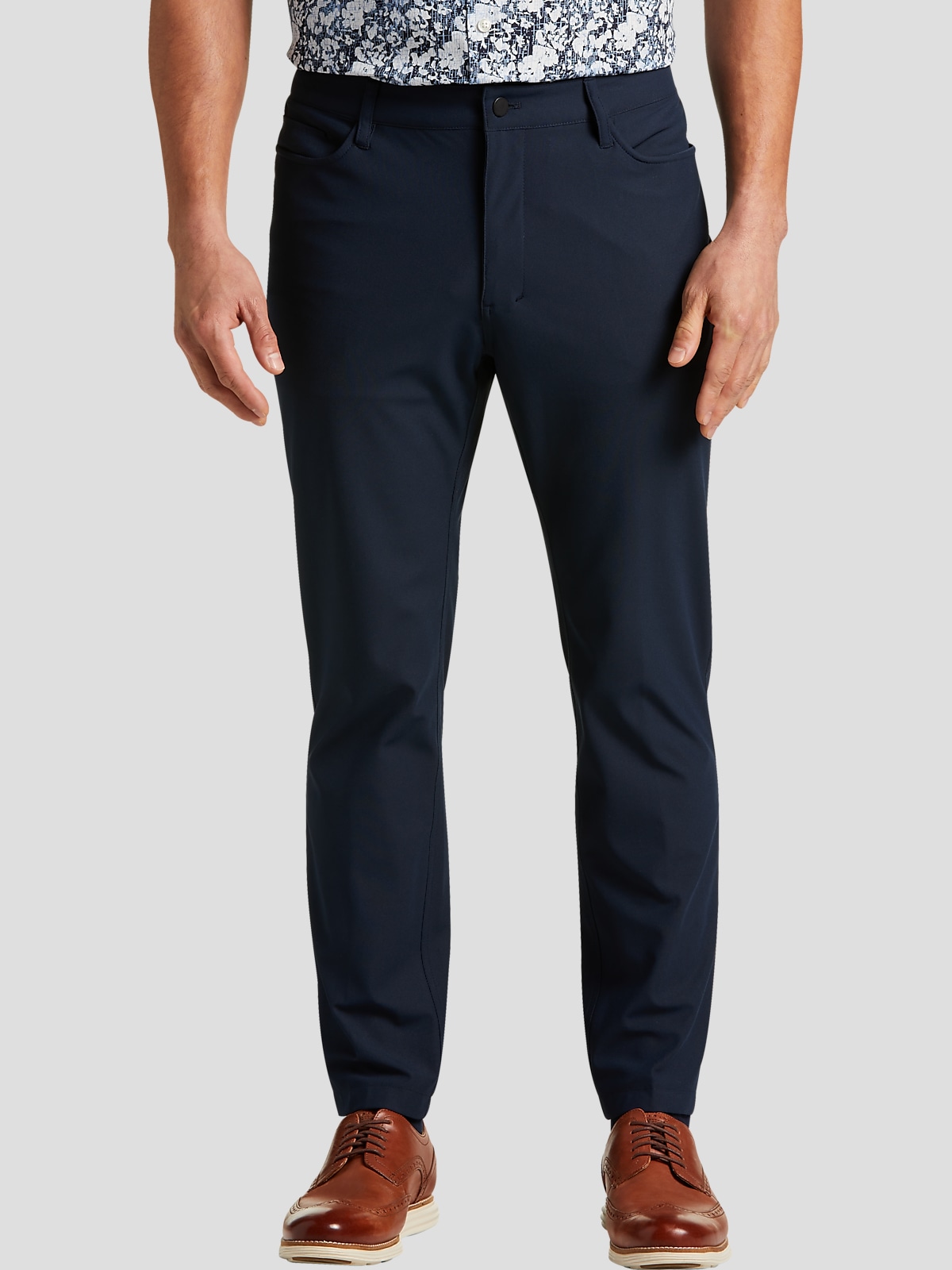 Awearness Kenneth Cole Slim Fit 5 Pocket Tech Pants Casual Pants Men s Wearhouse