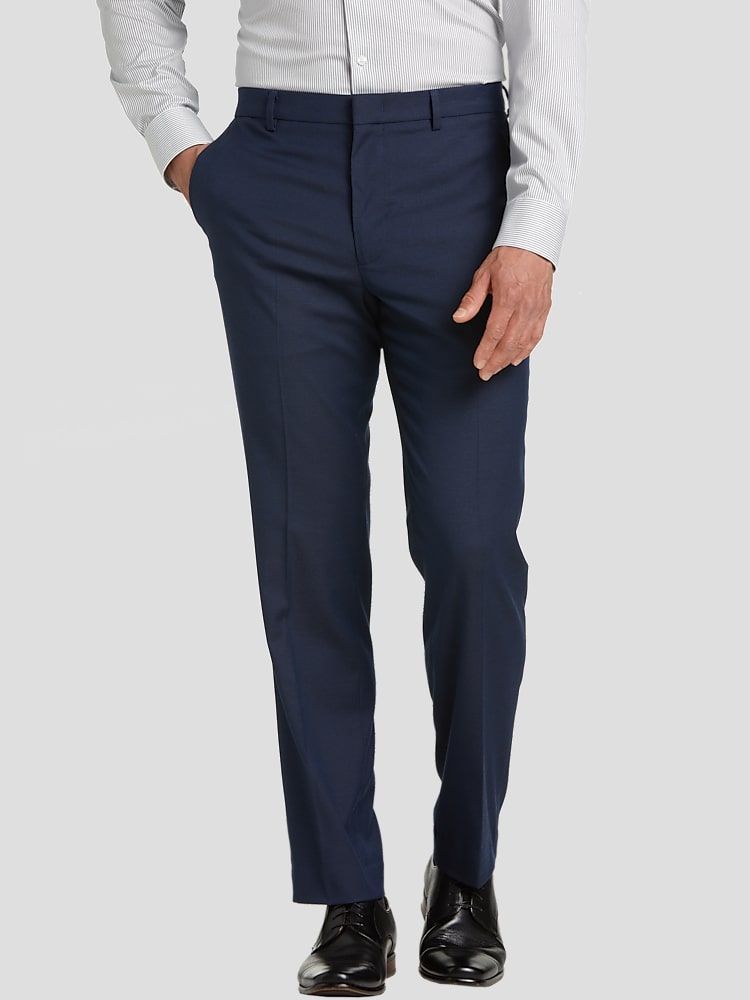 fitted men's dress pants Athletic Fit Suit Pants main image 0