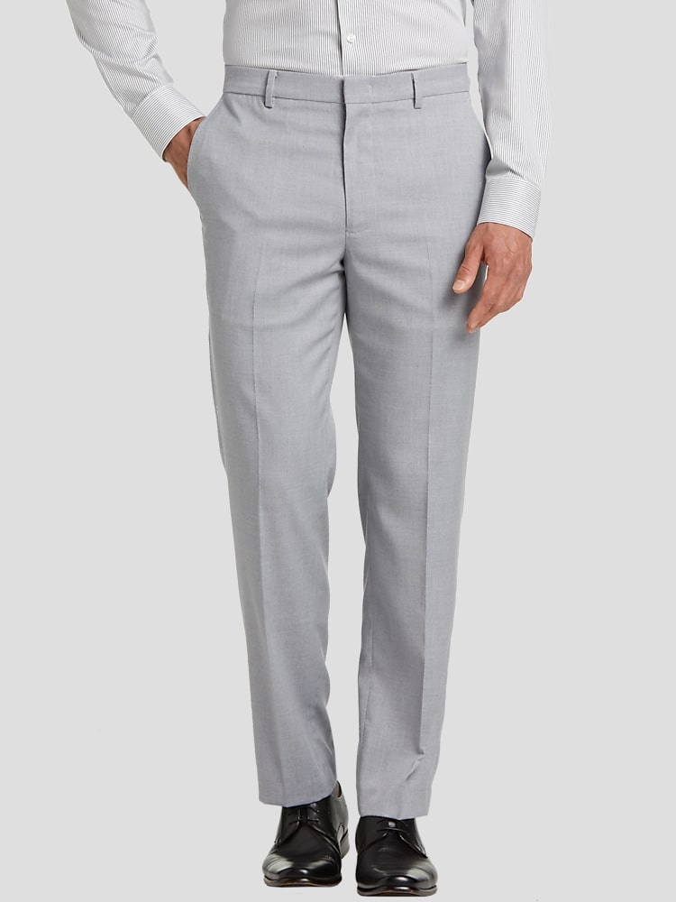 awearness kenneth cole modern fit stretch waistband dress pants Kenneth Cole Reaction Men's Slim Fit Solid Performance Dress Pant main image 1