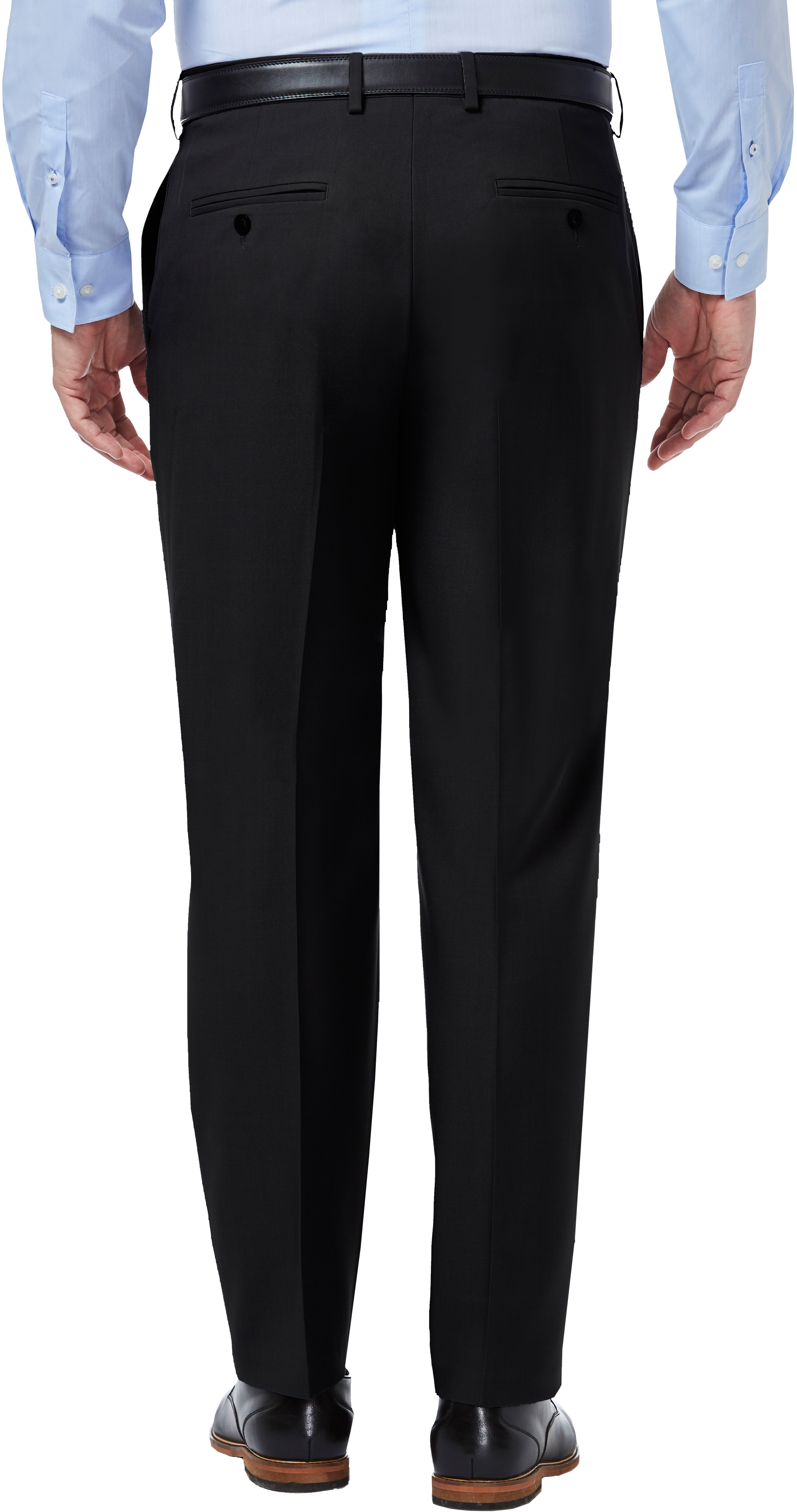 Premium Comfort Classic Fit Flat Front Dress Pant