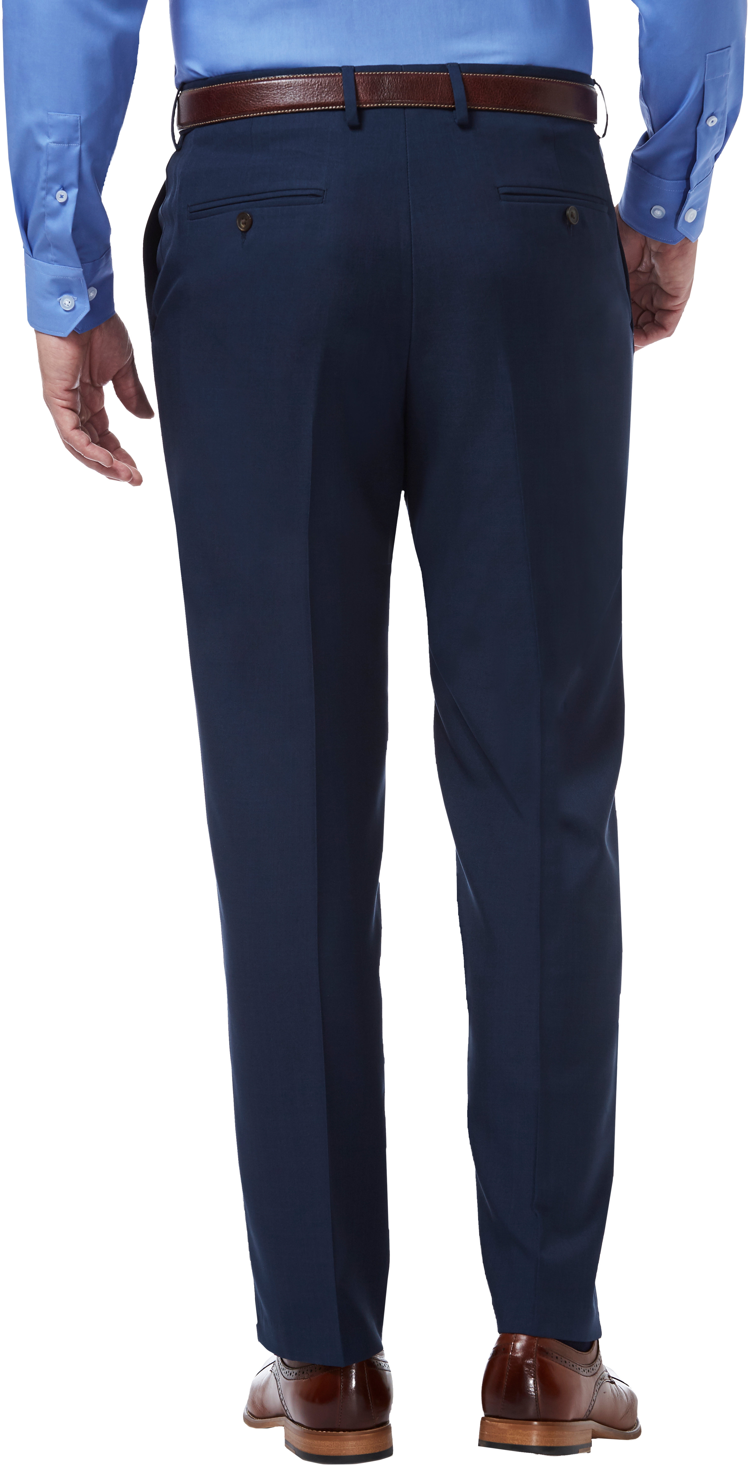 Premium Comfort Classic Fit Flat Front Dress Pant