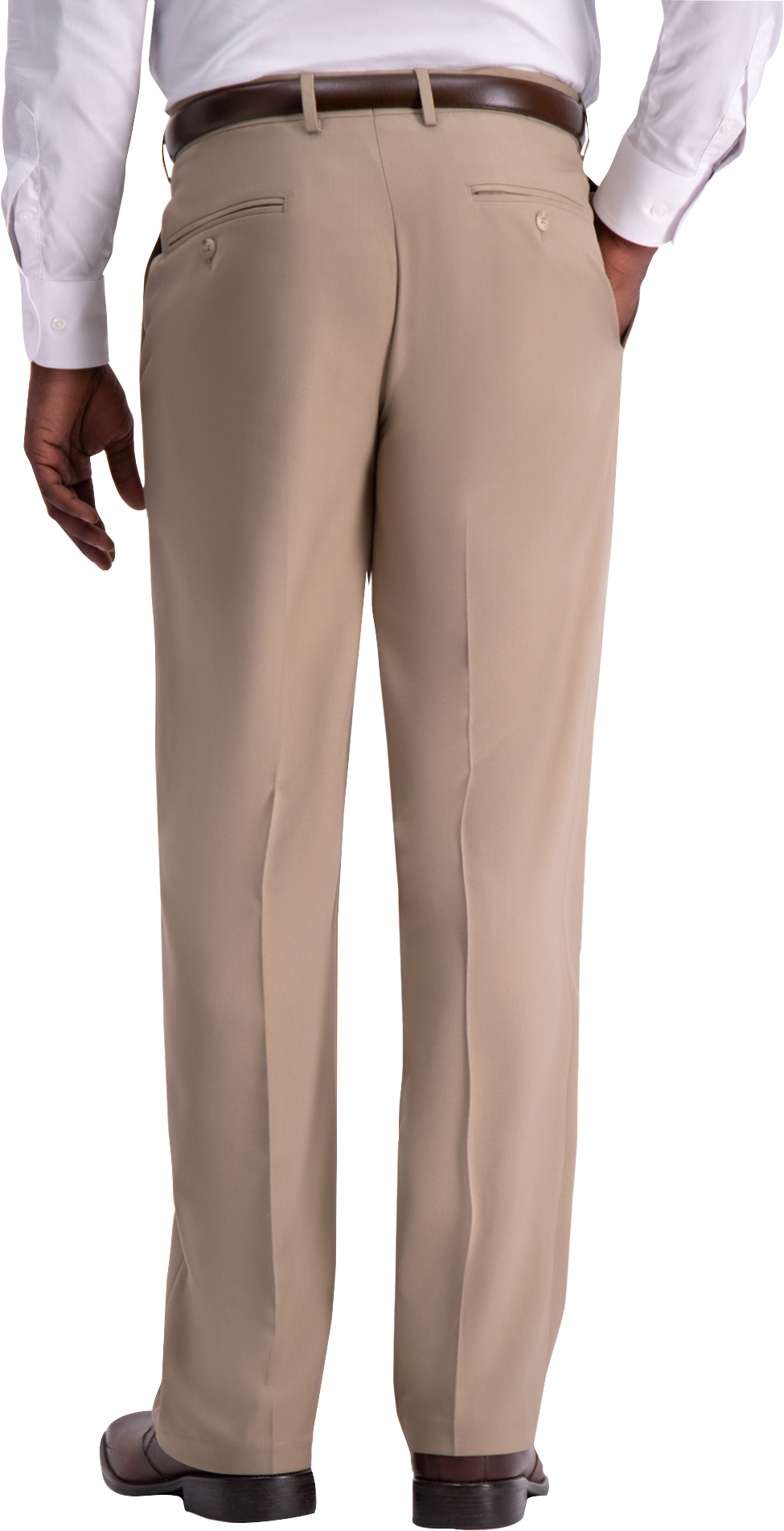Premium Comfort Classic Fit Flat Front Dress Pant