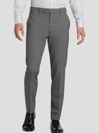 Gray pants outfit mens discount