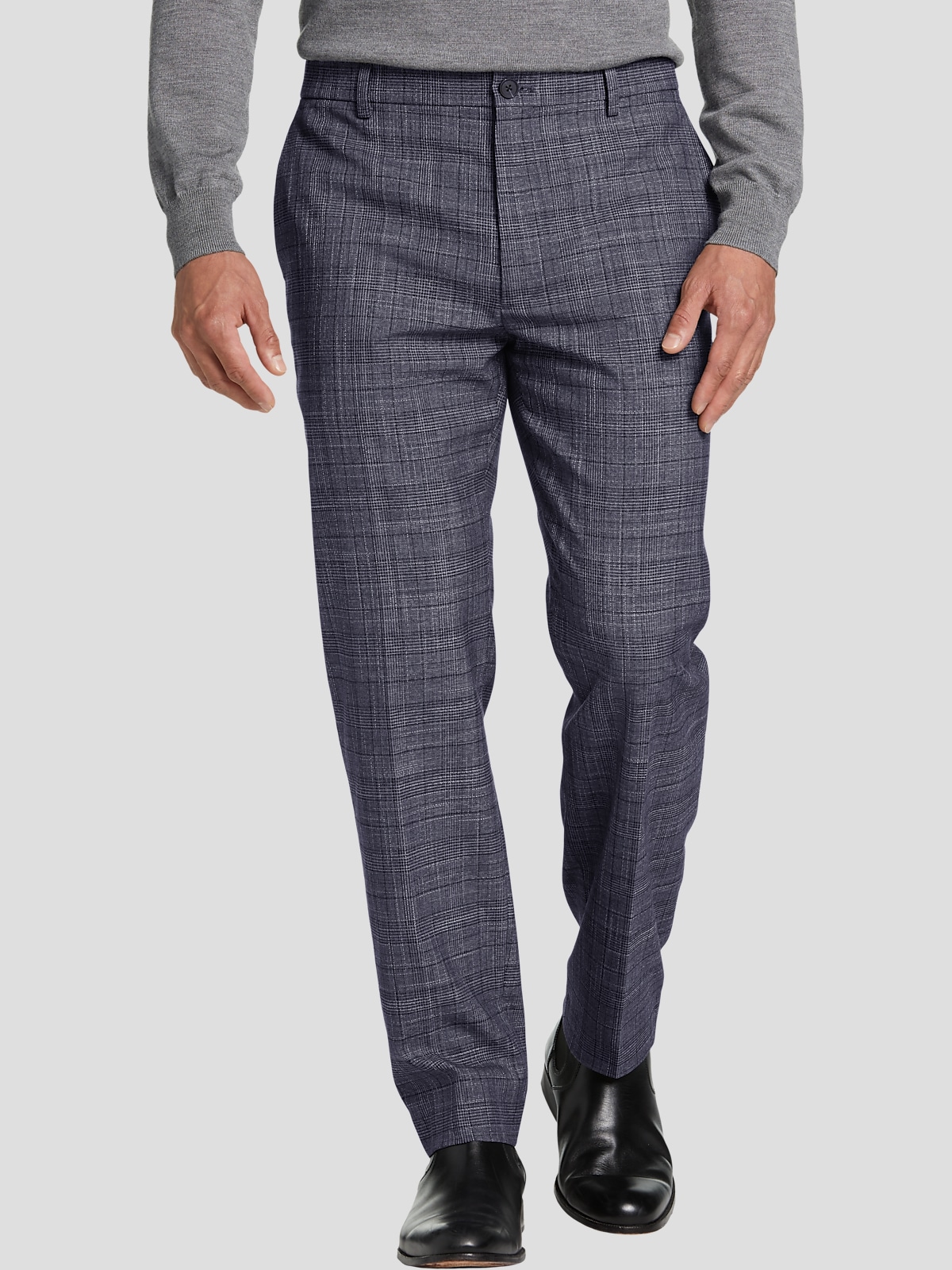 Michael Strahan Modern Fit Pinstripe Dress Pants, Men's