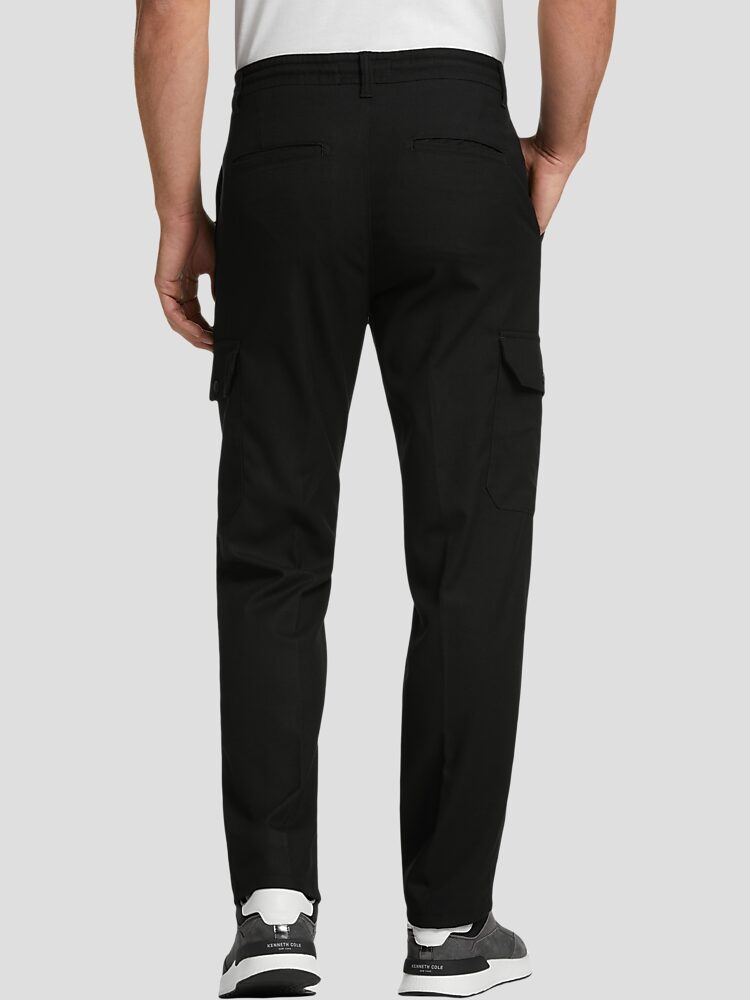 Joseph Abboud Modern Fit Stretch Flannel Cargo Pants Casual Pants Men s Wearhouse