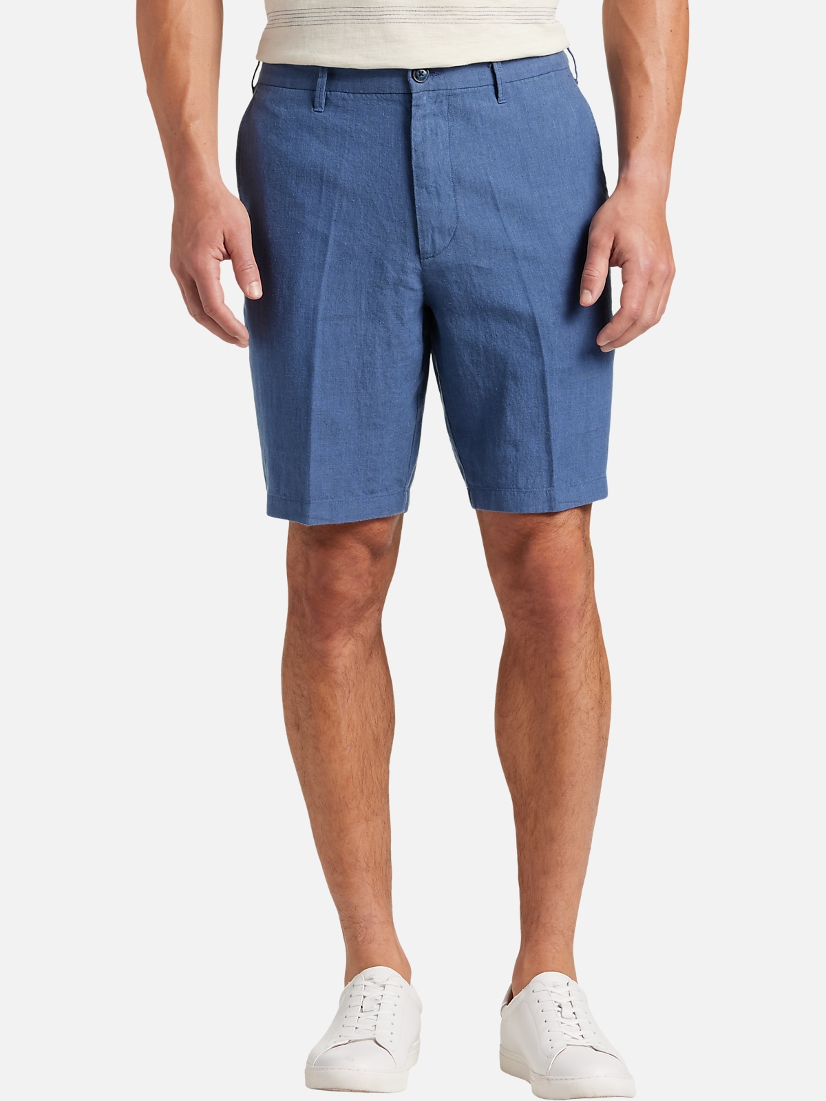 Joseph Abboud Modern Fit Linen Shorts | All Sale| Men's Wearhouse