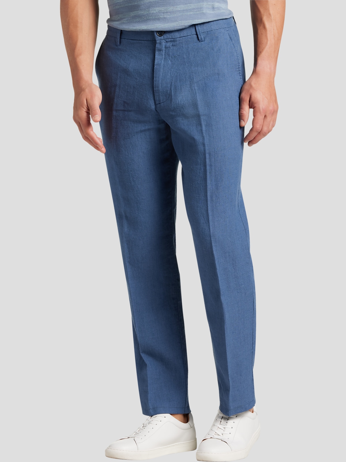 Joseph Abboud Modern Fit Linen Pants Casual Pants Men s Wearhouse