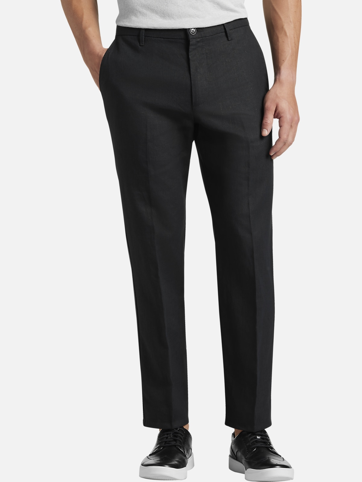 Joseph Abboud Modern Fit Linen Pants | All Sale| Men's Wearhouse