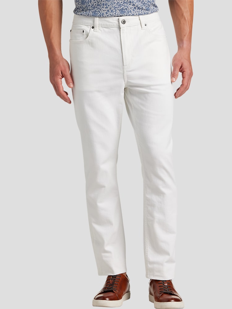 White jeans sale store