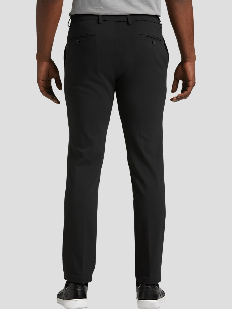 slim fit dress slacks Athletic Fit Stretch Suit Pants