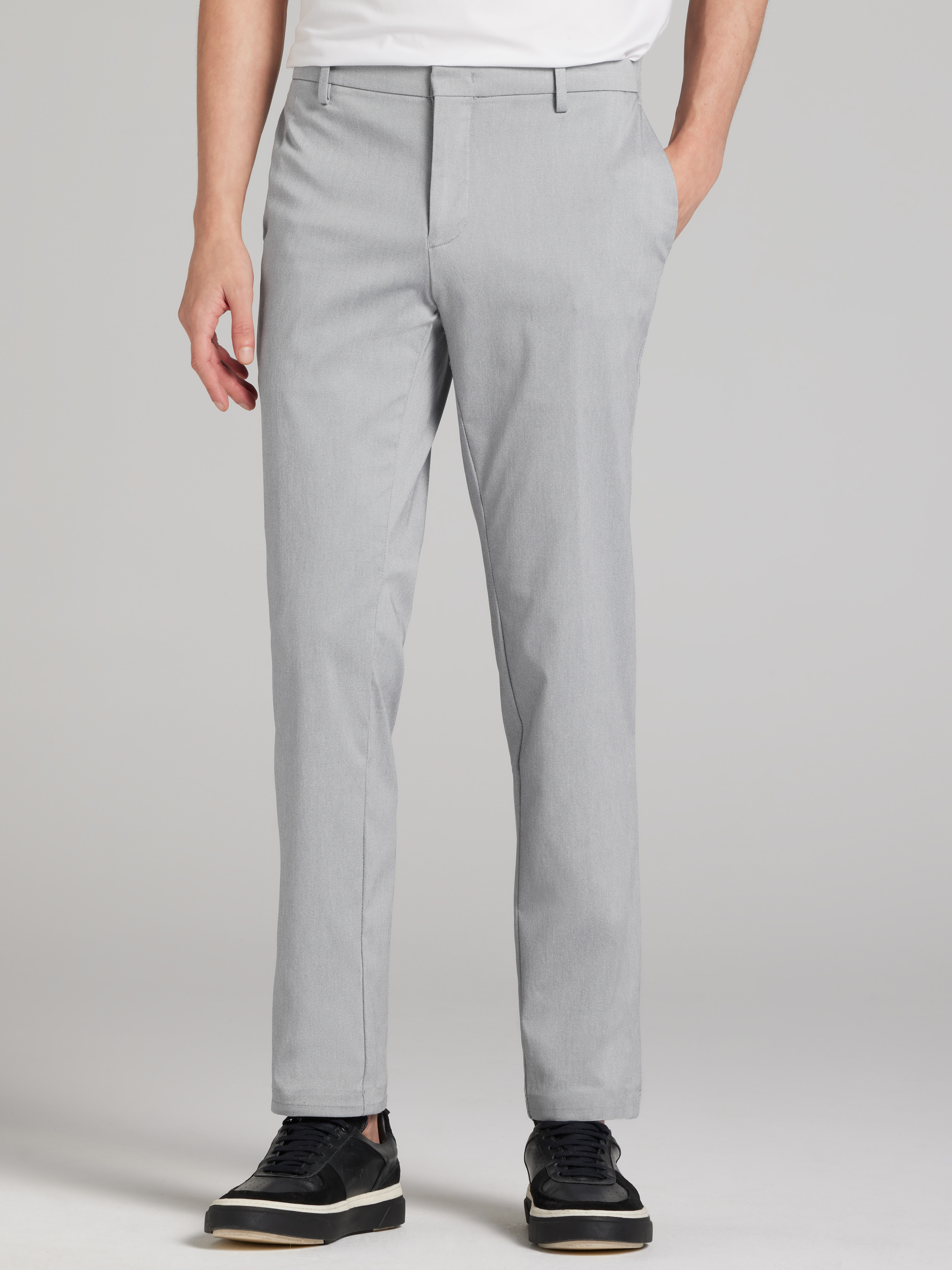 パンツ U.E 19AW Graffiti Slim Fit Chino-Gray/1 Burma-Grey-Comfort-Knit-Chinos