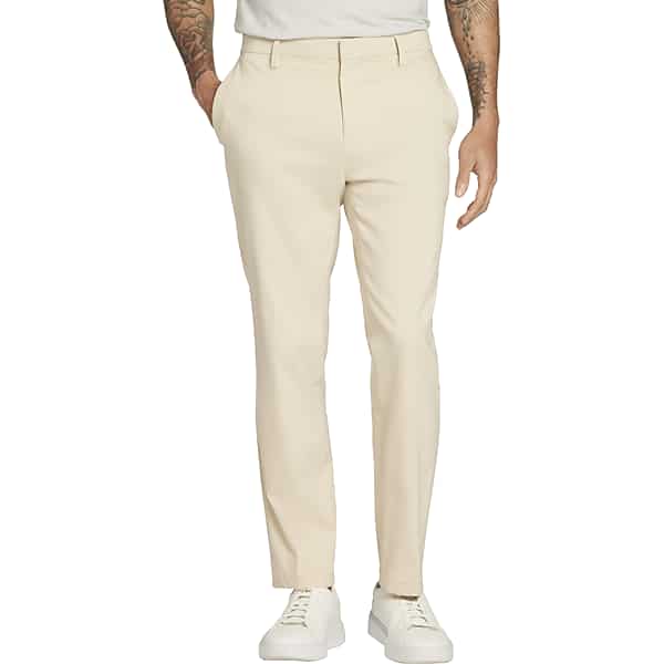 Awearness Kenneth Cole Men's Slim Fit Performance Tech Chinos Peyote - Size: 48W x 32L TMW22WD48218