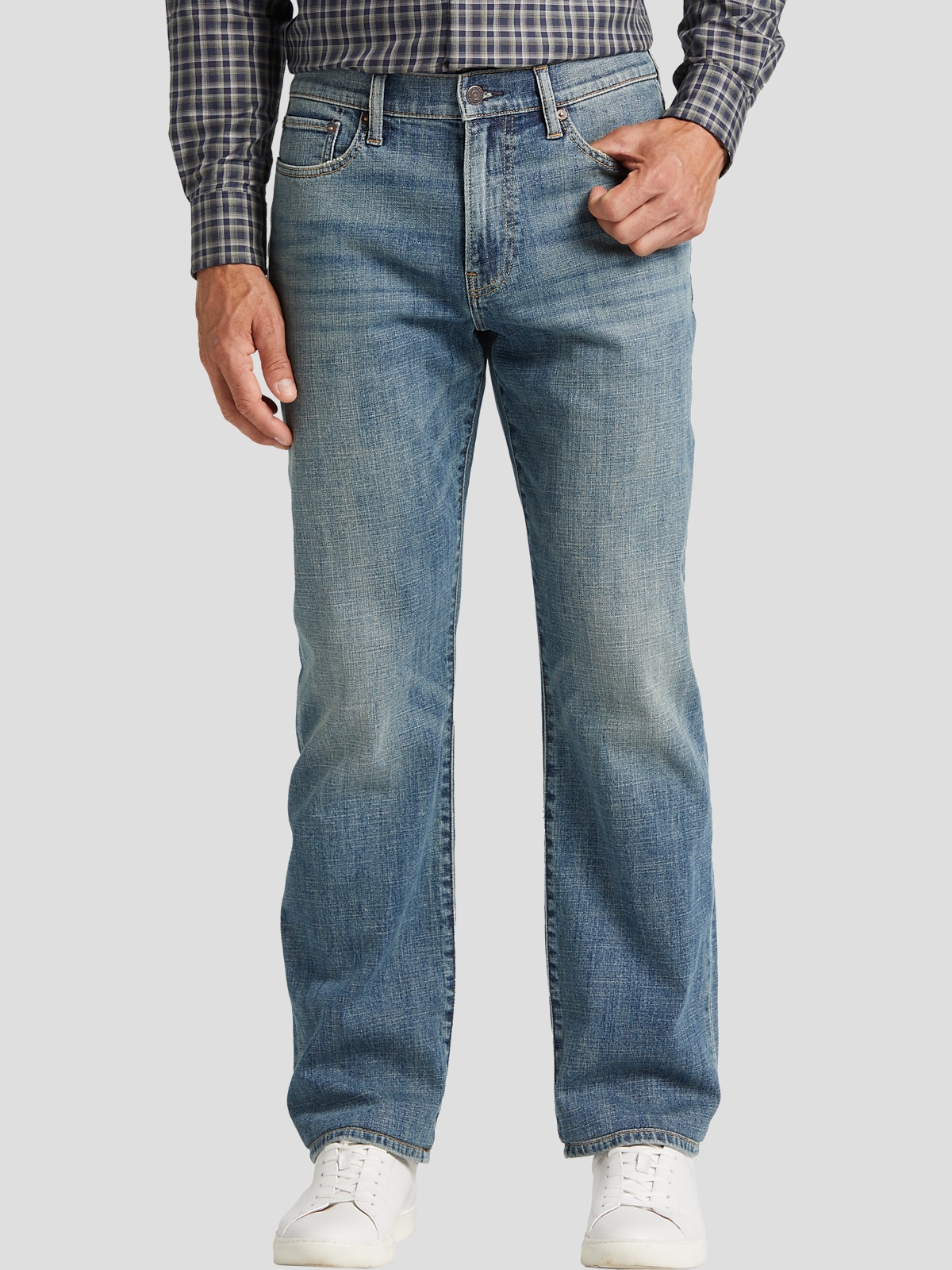 Lucky Brand 181 Greenvale Relaxed-Fit Straight Leg Jeans