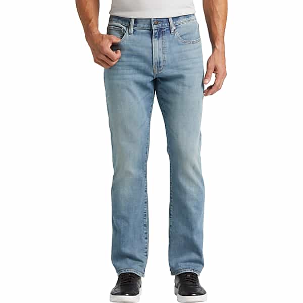 Lucky Brand Men's 223 Glendale Straight-Leg Jeans Light Distressed - Size: 38W x 34L