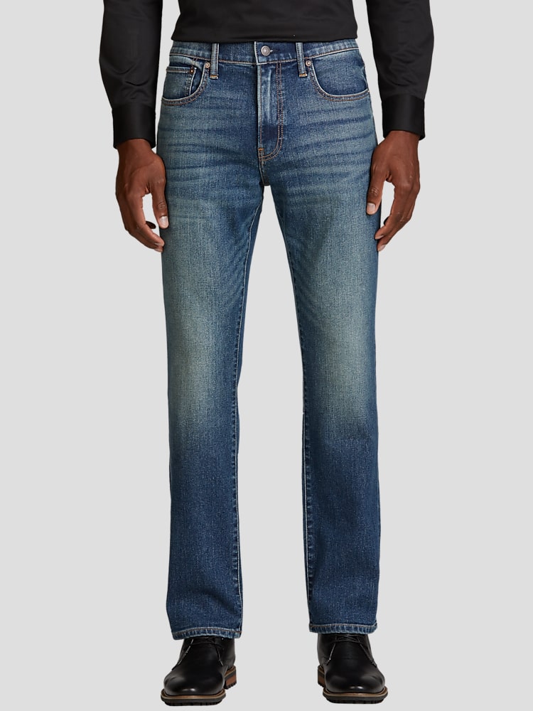 Men's wearhouse lucky jeans best sale