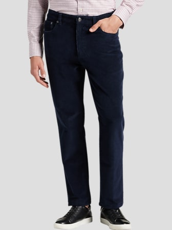 Joseph Abboud Modern Fit Comfort Stretch 5-Pocket Corduroy Pants, New  Arrivals