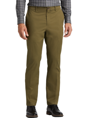 Regular Fit Casual Wear Mens Olive Green Cotton Trouser, Handwash, Size:  30-36 at Rs 340/piece in Bulandshahr