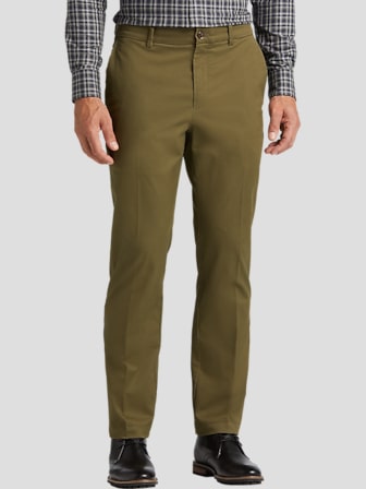 Regular Fit Casual Wear Mens Olive Green Cotton Trouser, Handwash, Size:  30-36 at Rs 340/piece in Bulandshahr