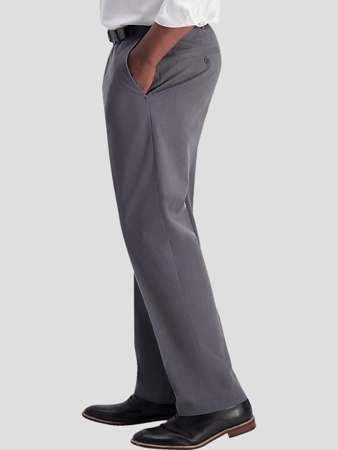 Haggar Iron-Free Premium Khaki&trade; Classic Fit Flat Front Pant