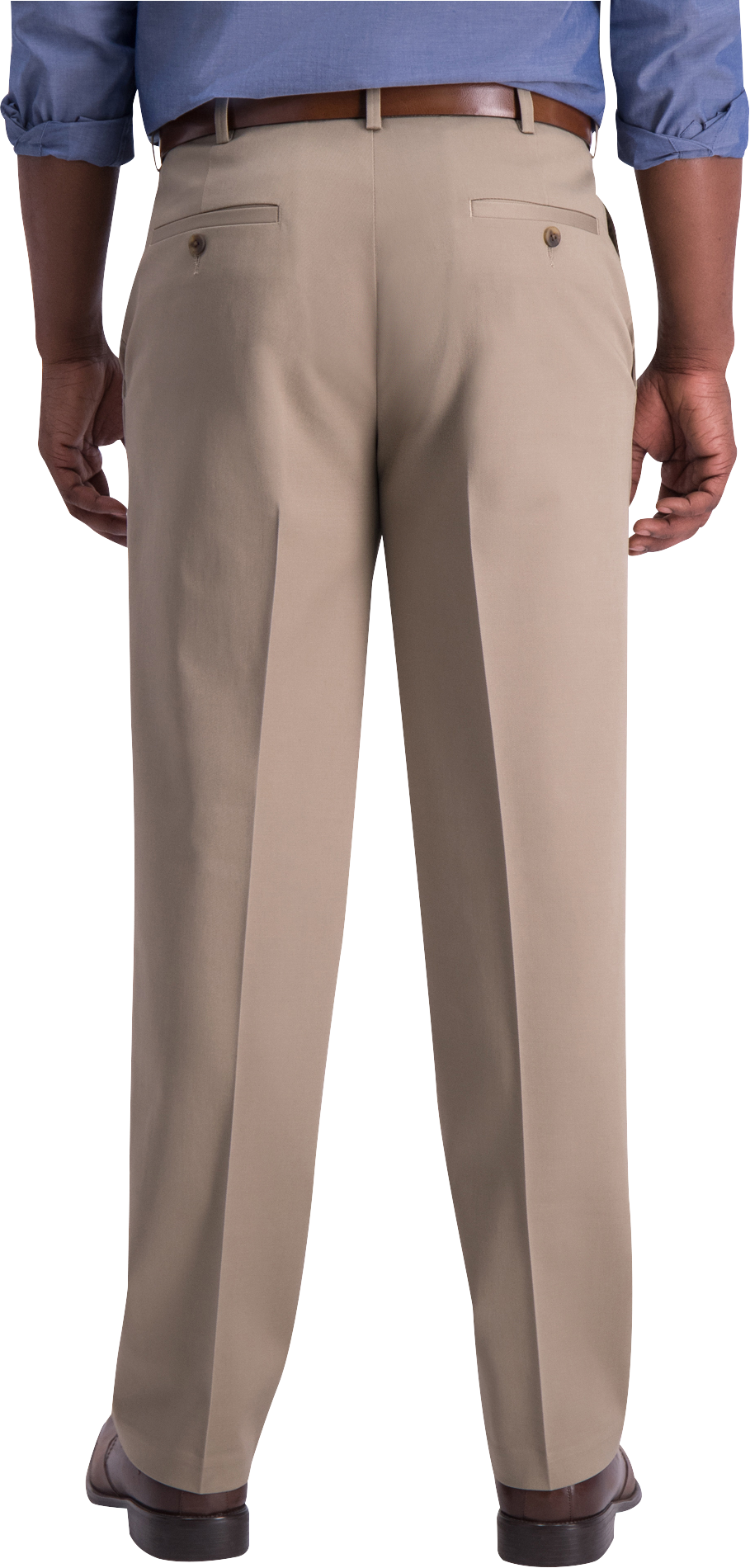 Iron-Free Premium Khaki™ Classic Fit Pleat Front Pant