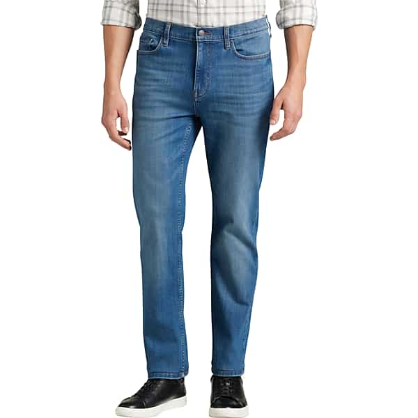 Joseph Abboud Men's Slim Fit CleanKORE Comfort Stretch Jeans Medium Wash - Size: 30W x 32L