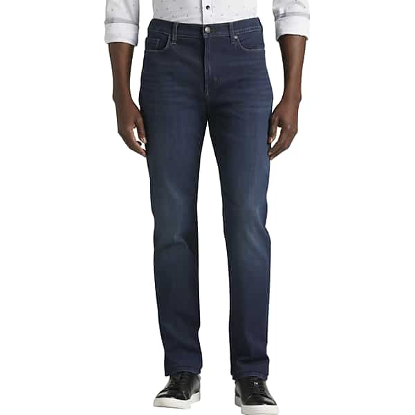 Joseph Abboud Big & Tall Men's Slim Fit CleanKORE Comfort Stretch Jeans Dark Wash - Size: 48W x 34L