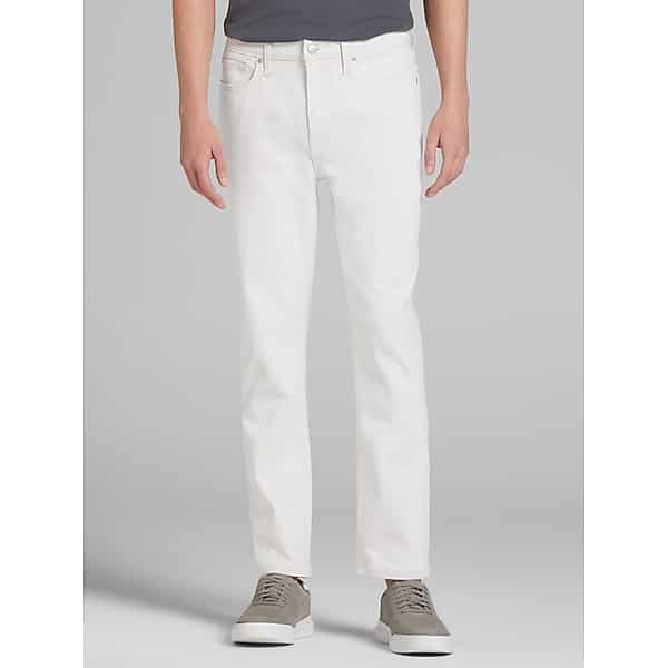 Joseph Abboud Men's Slim Fit Comfort Stretch Jeans White - Size: 29W x 32L