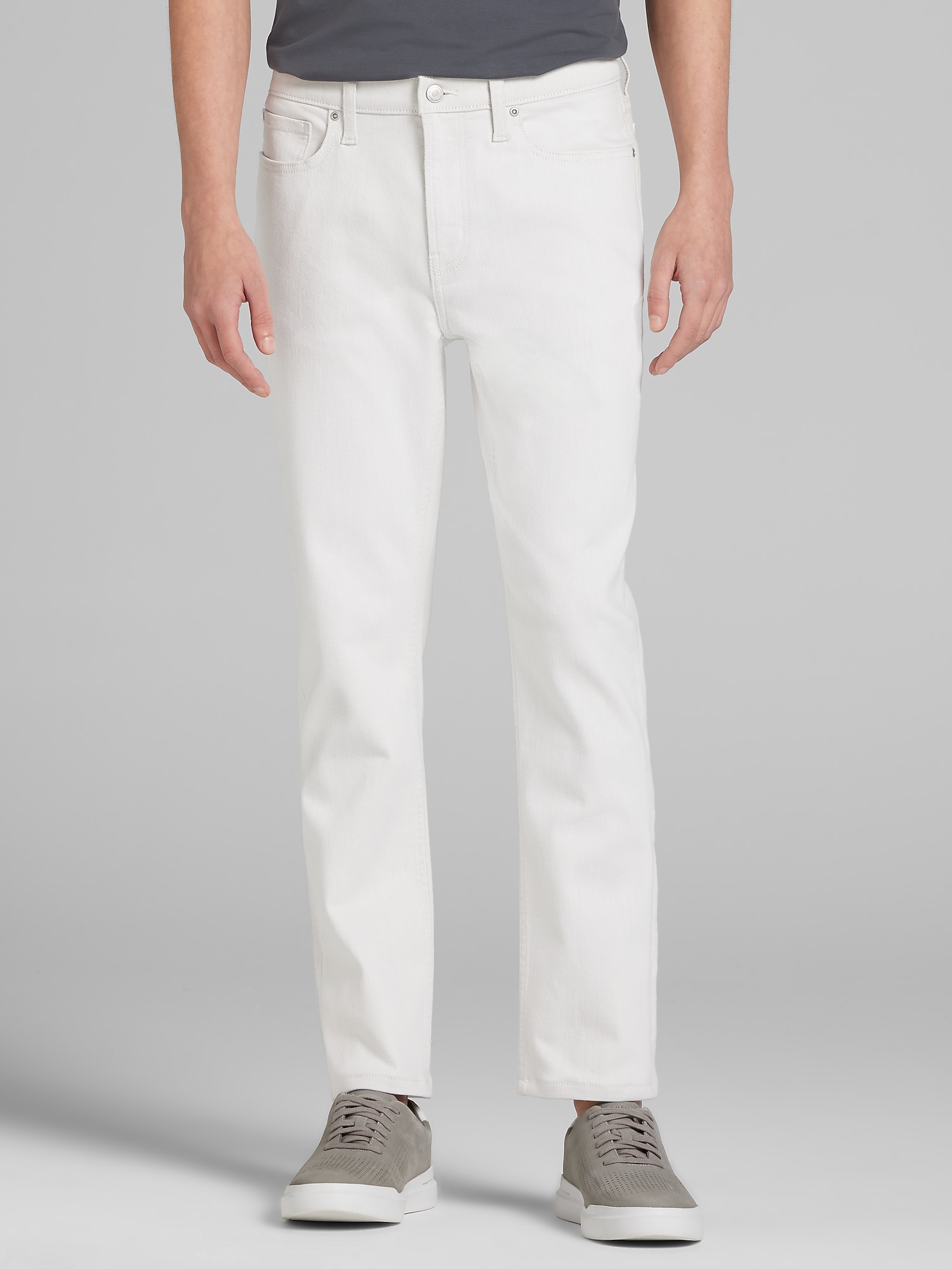 Joseph Abboud Slim Fit Comfort Stretch Jeans (White)