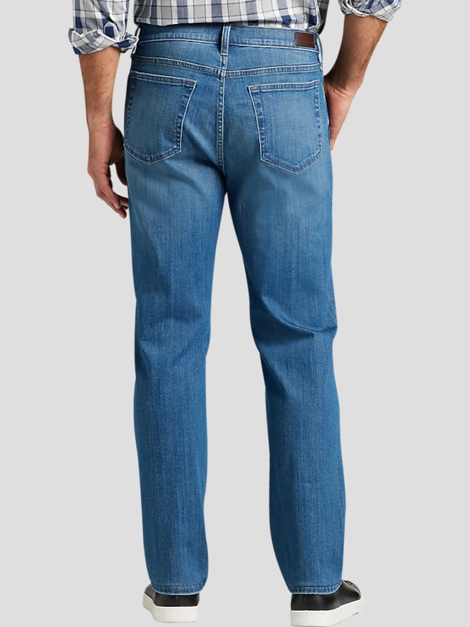 Joseph Abboud Straight Fit Comfort Stretch Jeans