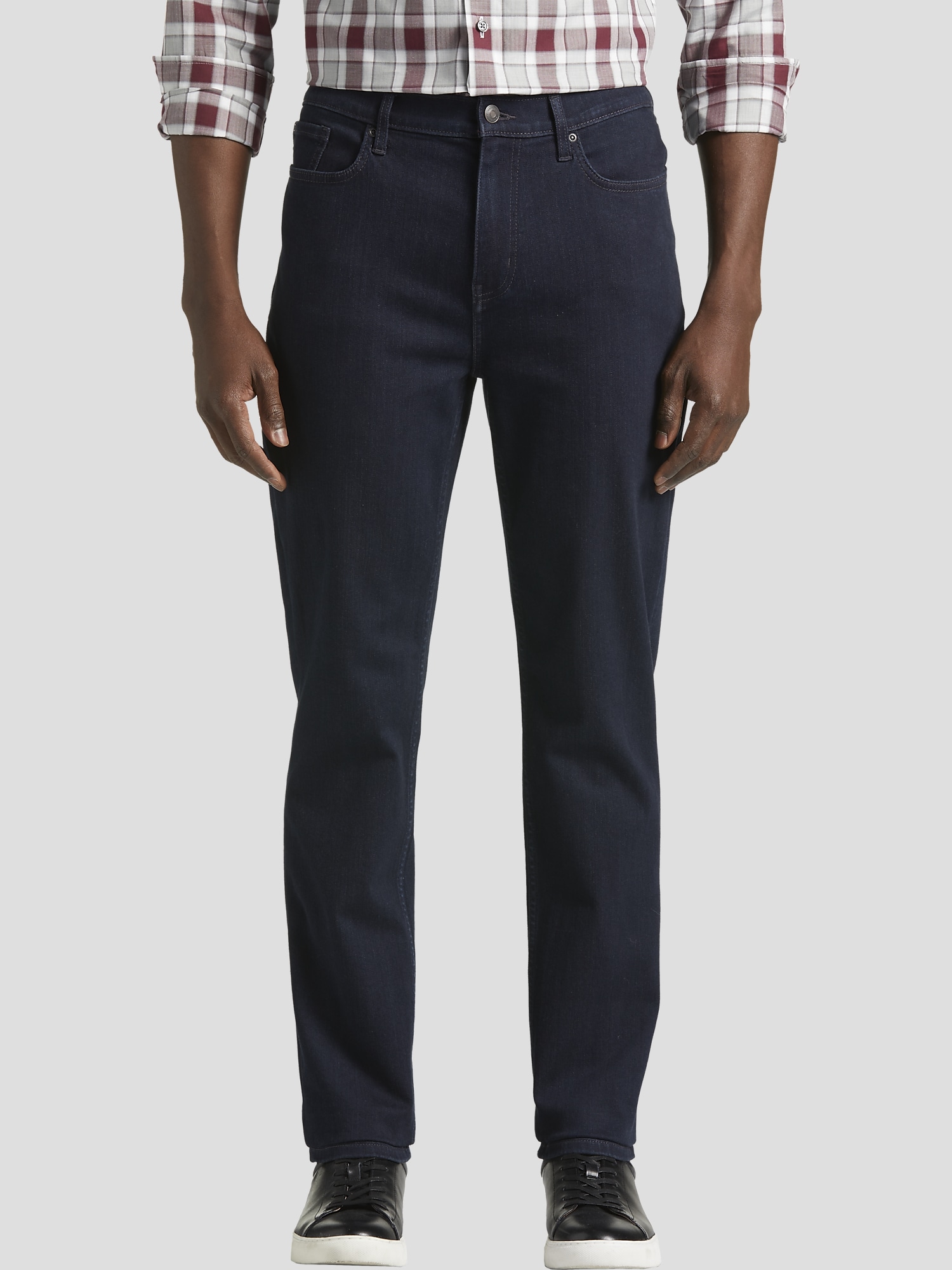 Joseph Abboud Straight Fit Comfort Stretch Jeans