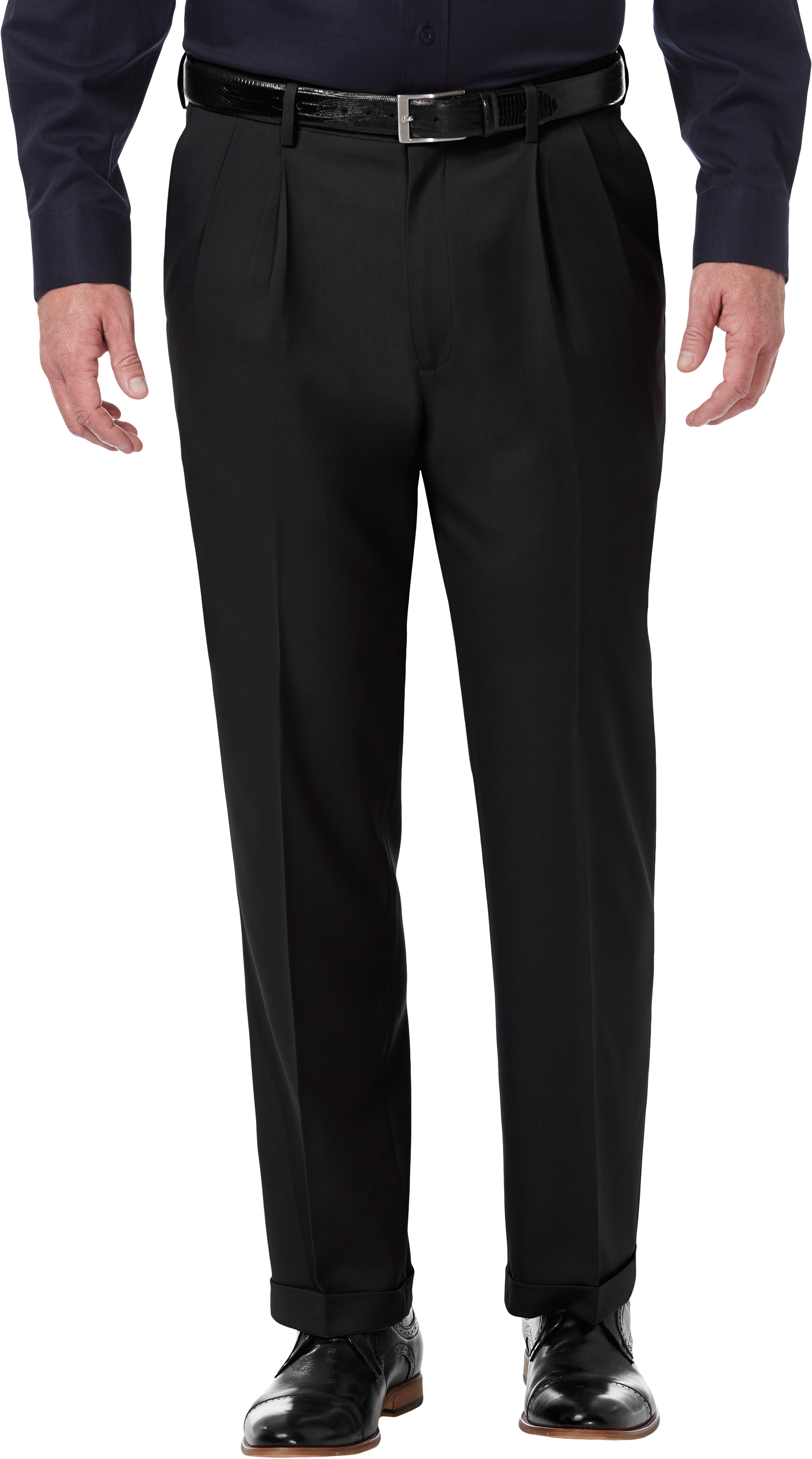 Premium Comfort Classic Fit Pleat Front Pant