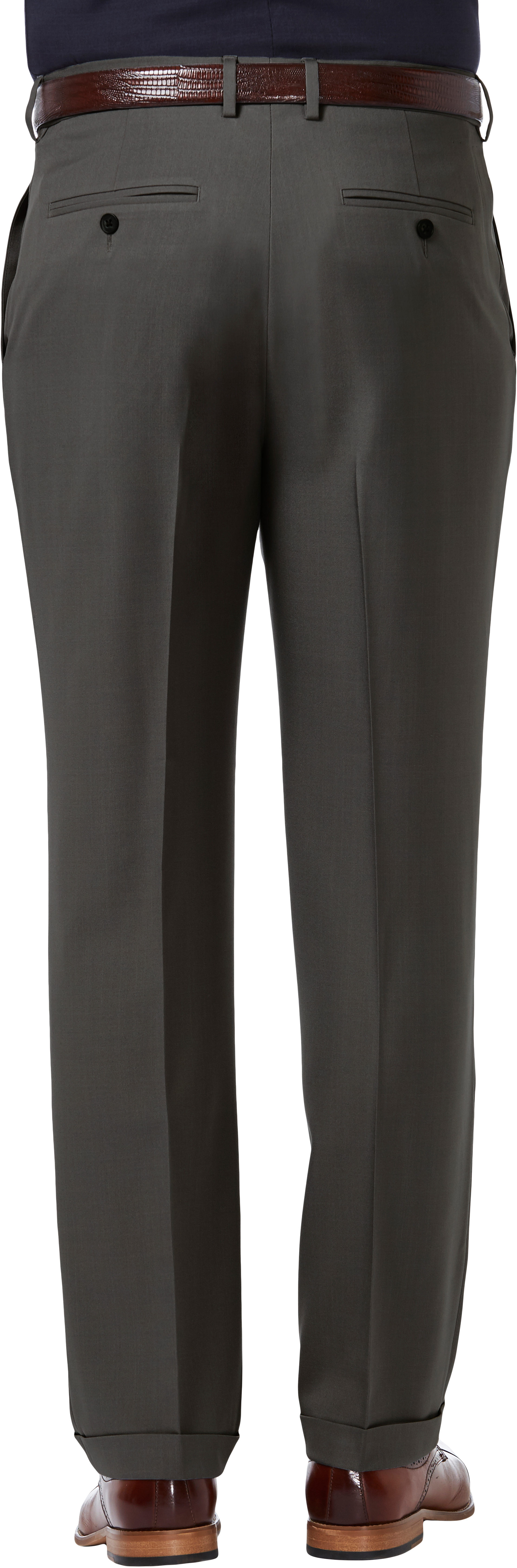 Premium Comfort Classic Fit Pleat Front Pant