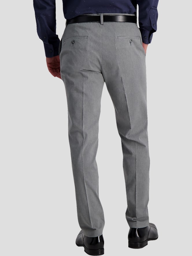 Haggar Iron Free Premium Khaki&trade; Slim/Straight Fit Flat Front Pant