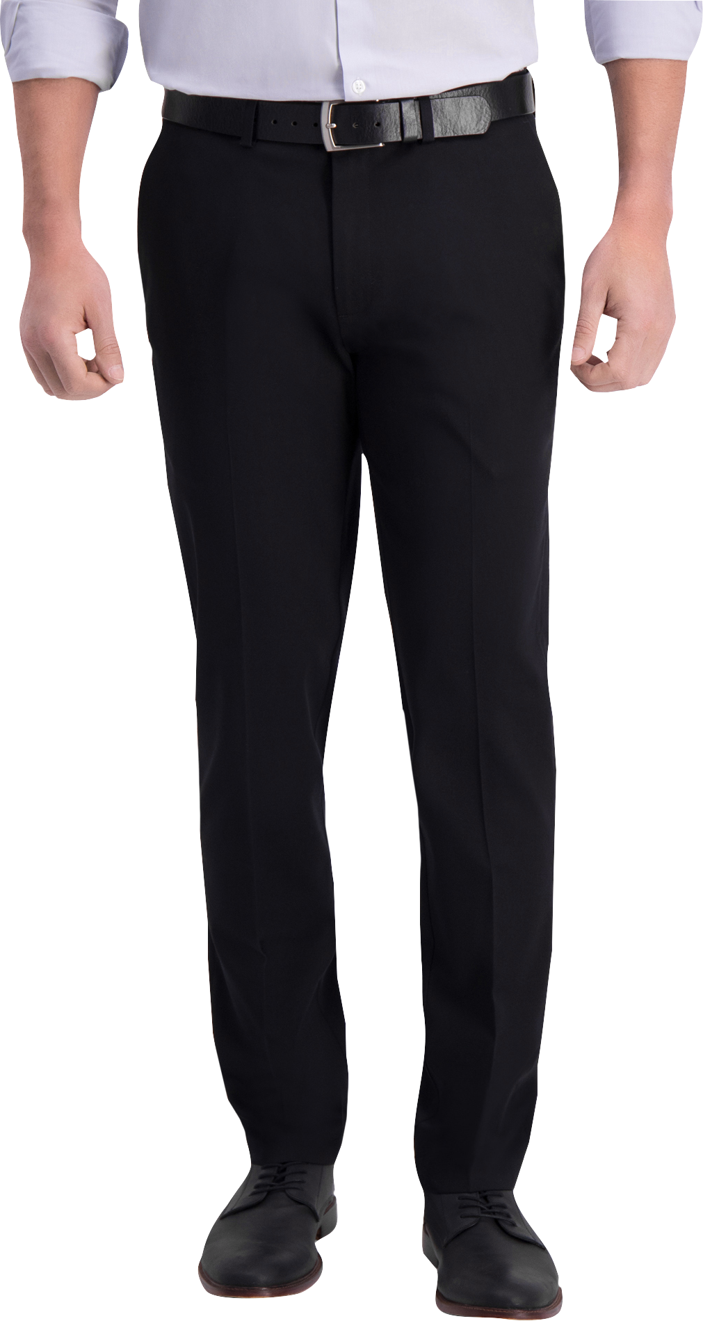 Iron-Free Premium Khaki™ Slim/Straight Fit Flat Front Pants