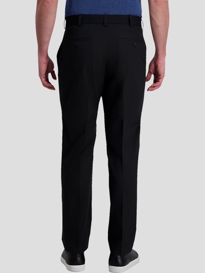 Haggar Cool Right&reg; Performance Flex Classic Fit Flat Front Pant