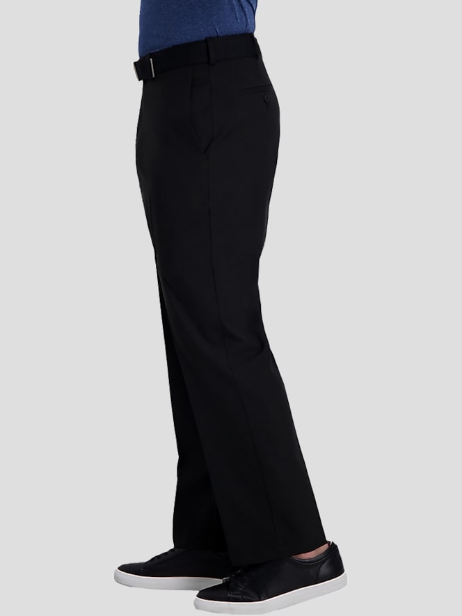 Haggar Cool Right&reg; Performance Flex Classic Fit Flat Front Pant
