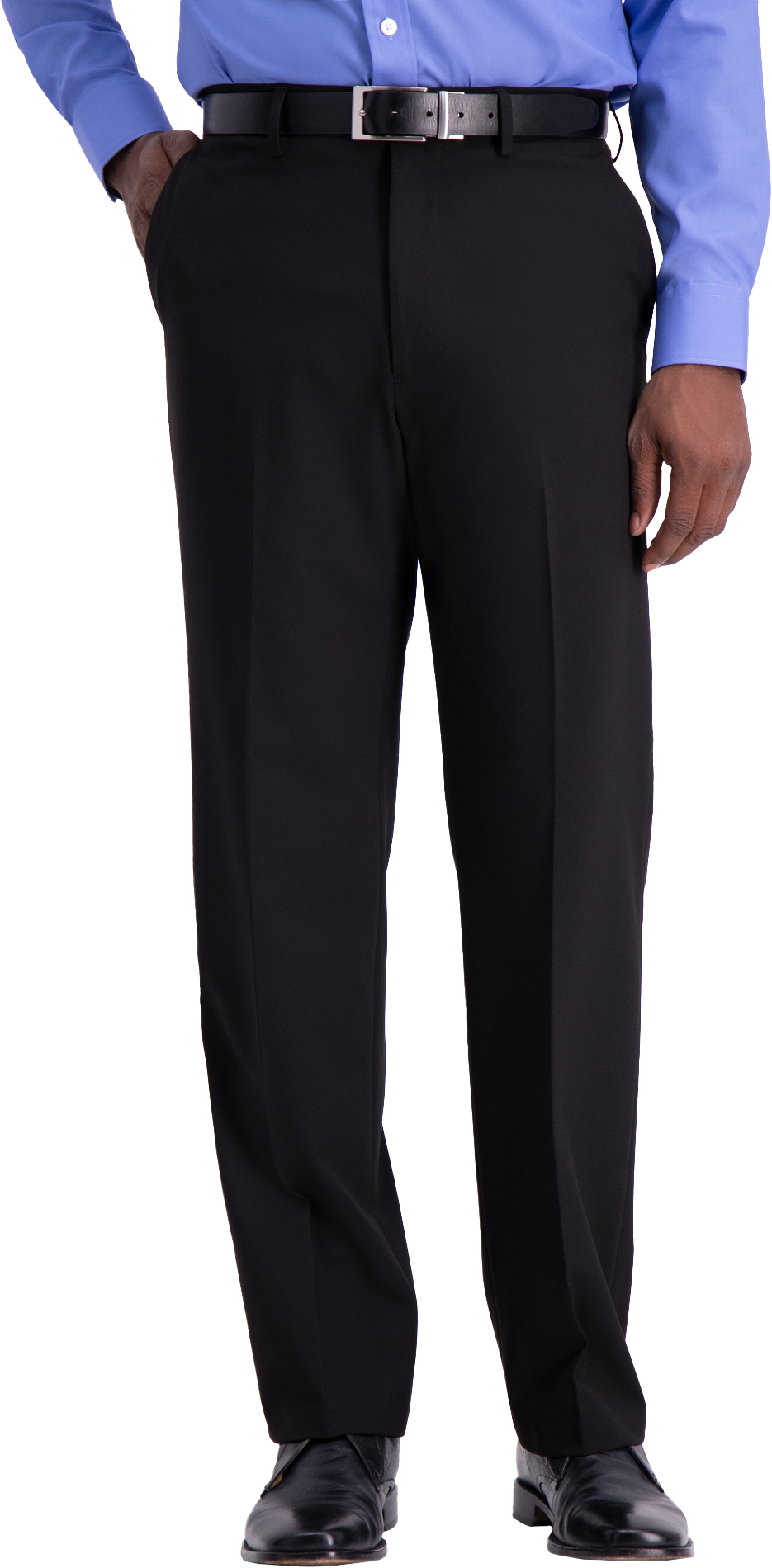 J.M. Haggar™ Performance 4-Way Stretch Classic Fit Flat-Front Pants