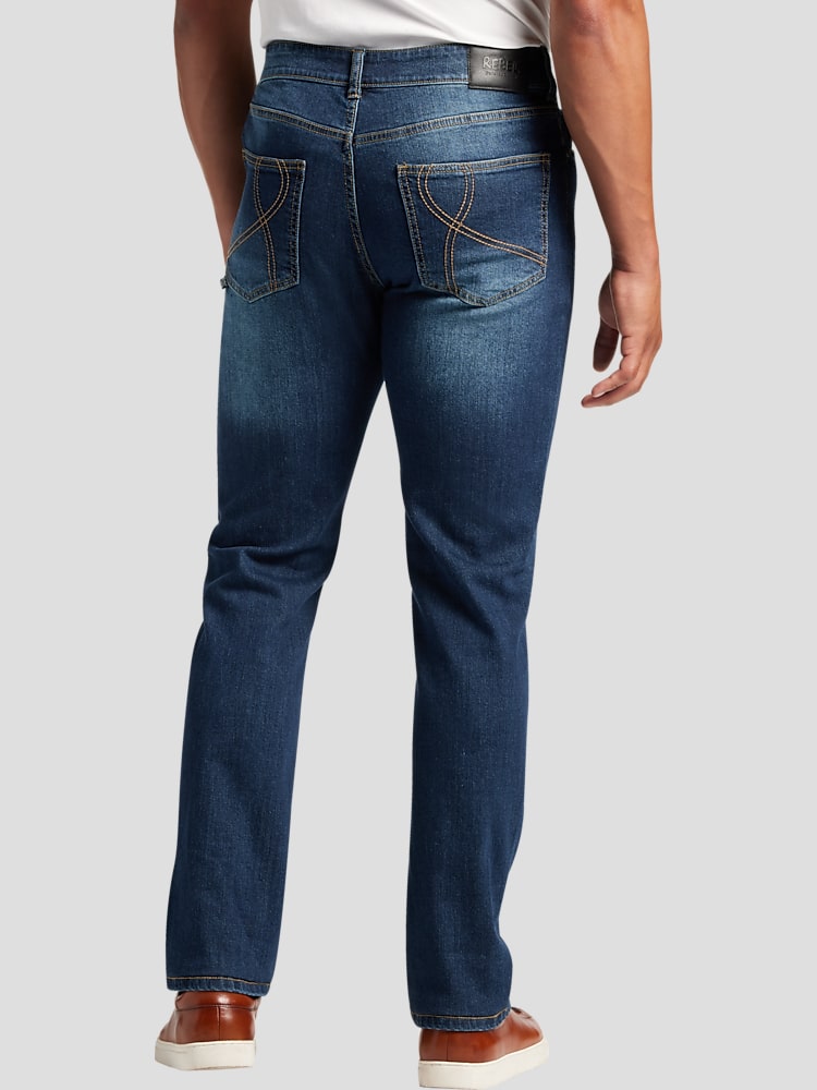 Paisley Gray Slim Fit Rebel Denim Jeans All Sale Men s Wearhouse
