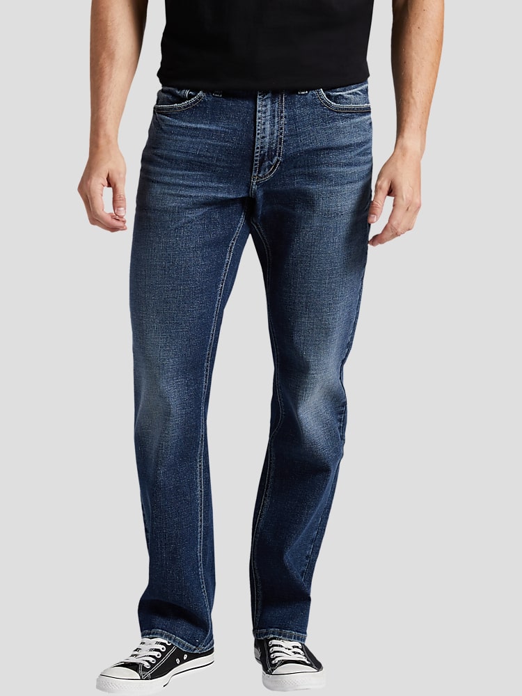 Silver Jeans Classic Fit Straight Leg Traditional 5-Pocket